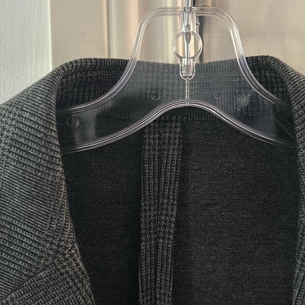 NWT Uniqlo grey comfort 2b jacket plaid xs - Picture 4 of 13